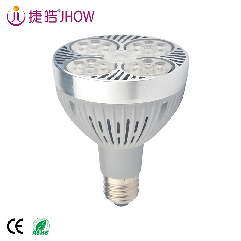 JHOW P30 Wholesale New Design Commercial Waterproof LED Light Aluminum Alloy Par30 Bulb 40W LED Spot Light
