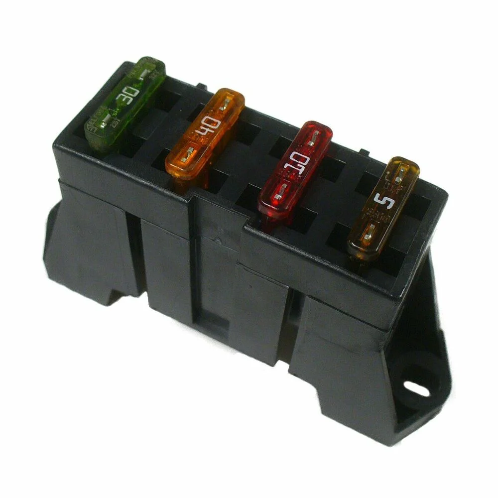 4 Vie Atc/ato Universale Fuse Holder Block Pannello Delphi Packard