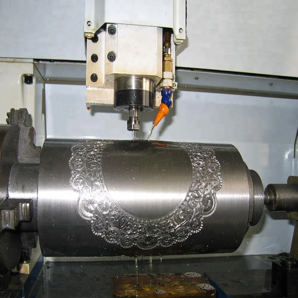
customized pattern toilet paper machine steel embossing roller 