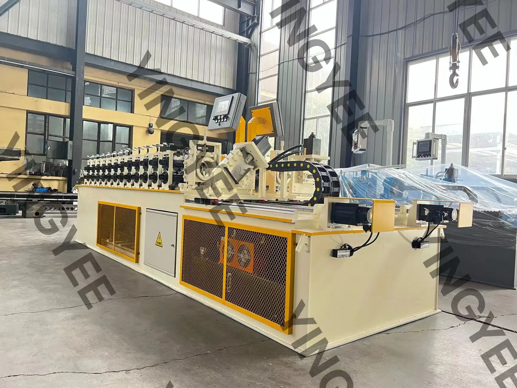 min drywall roll forming machine double out steel construction for manufacturing plants used condition-60