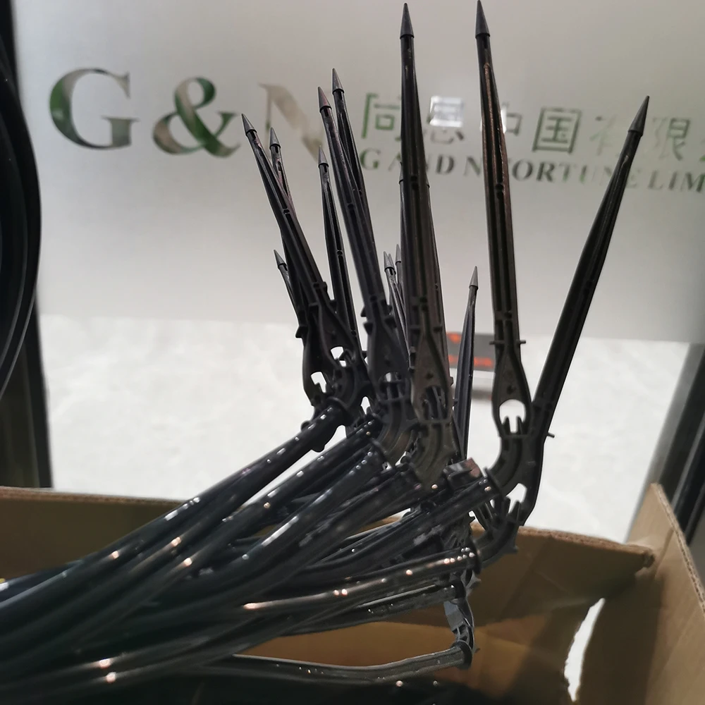 black irrigation pipe