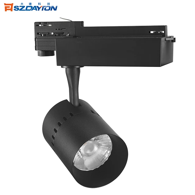 ETL CE ROHS Approved Europe Popular 90Ra 3 Circle 4 Wire 30W LED Track Light 40W