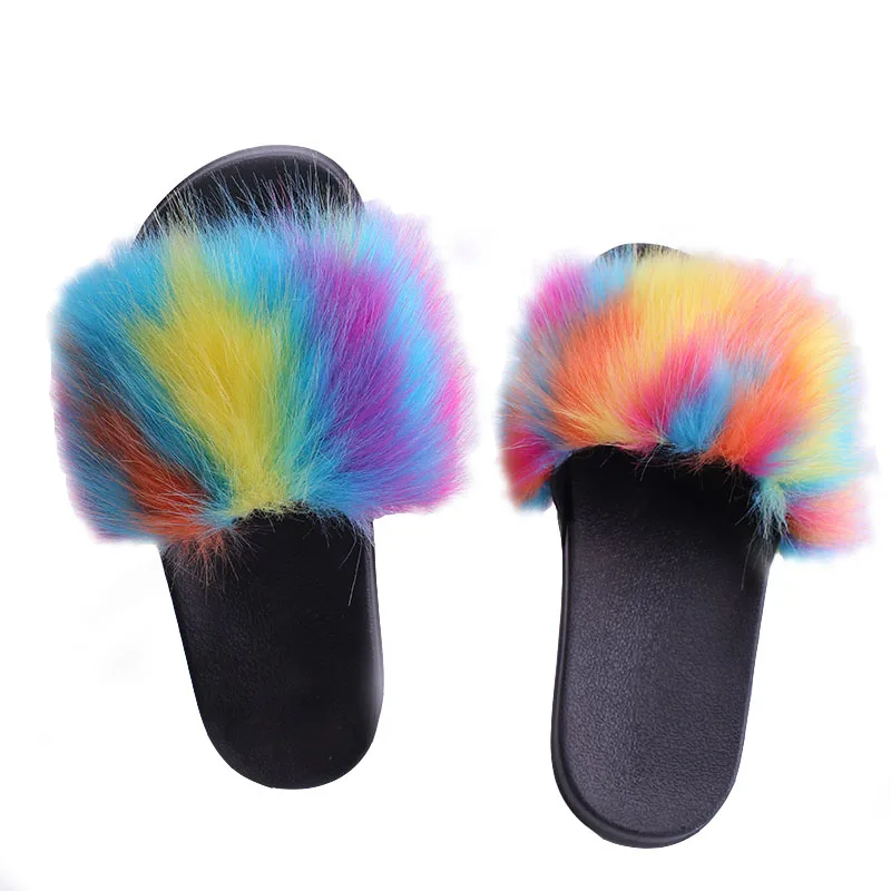 colourful fluffy sliders