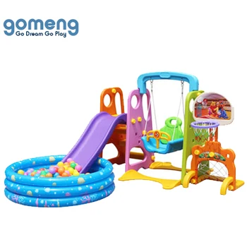 baby indoor slide and swing