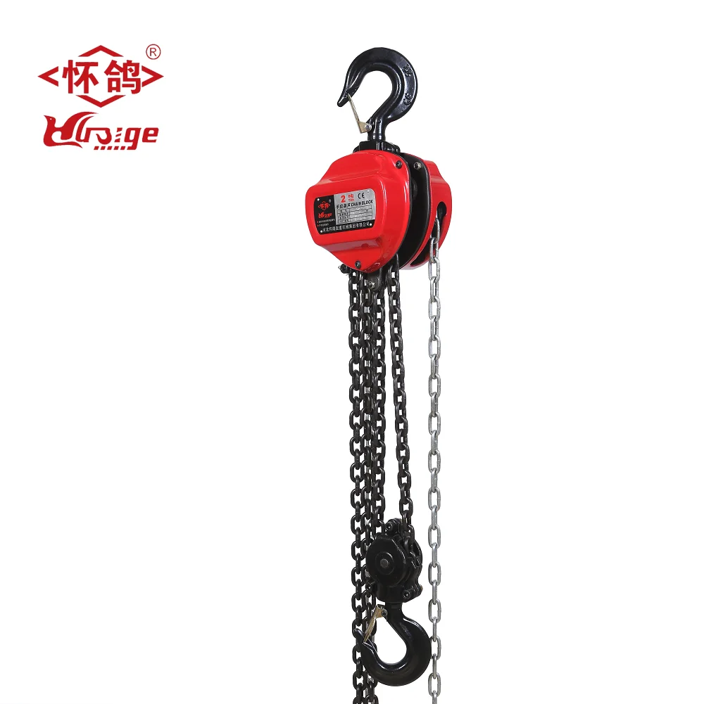 2 Ton Chain Hoist Manual Hand Chain Block Industrialgrade Steel