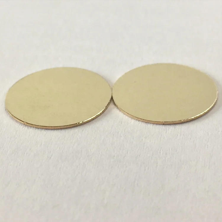 Nonstandard Beryllium Copper Steel Nickel Plating Flat Round Metal Shim
