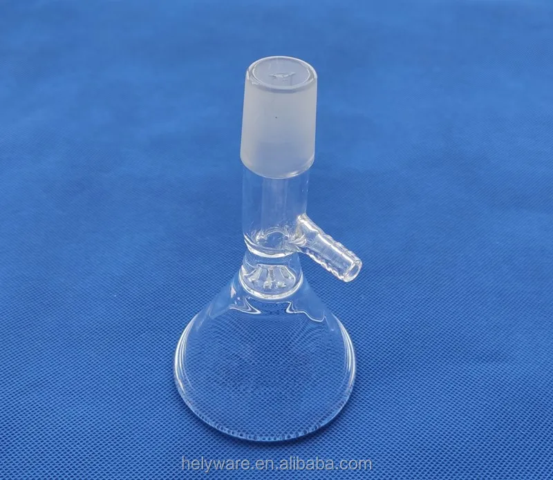 50120mm Glass Cone Hirsch Filter Funnel With Perforated Plate And