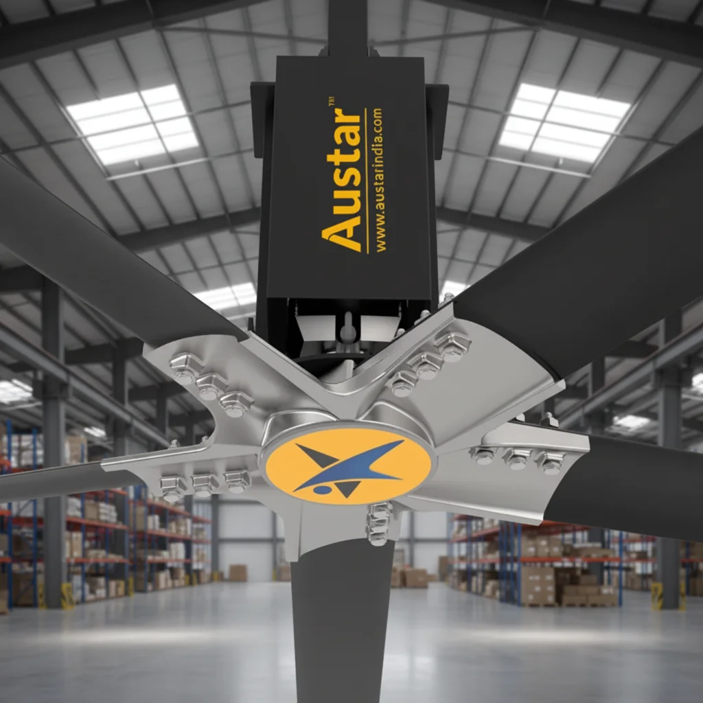 Ceiling Fan, HVLS, 230 V, 3 phase - detail 2