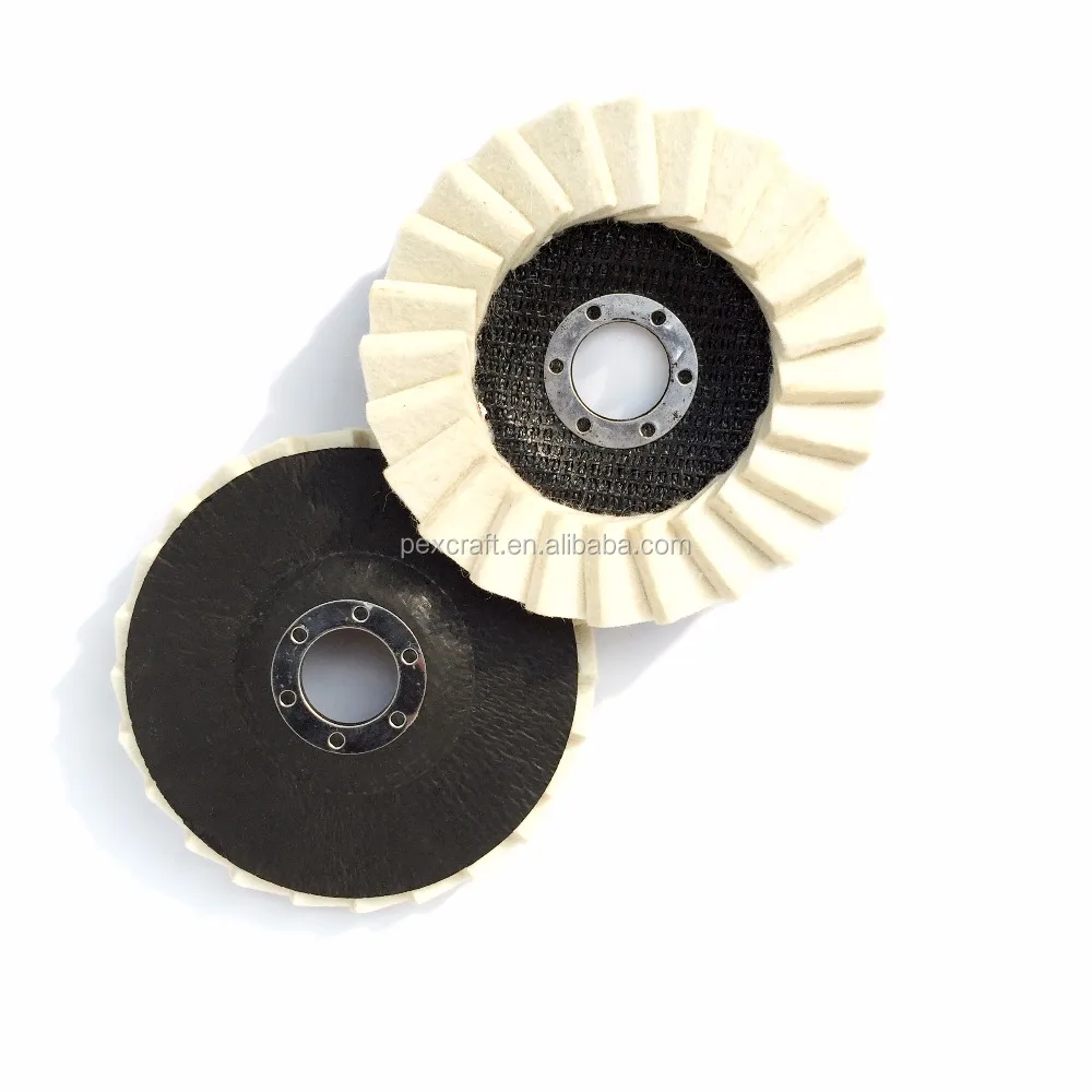 115/125mm Wool Flap Disc For Stainless Steel And Glass And Marble