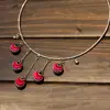 Vintage Miao silver old embroidery handmade sweater chain ethnic style new fashion ball drop necklace adjustable manual collar