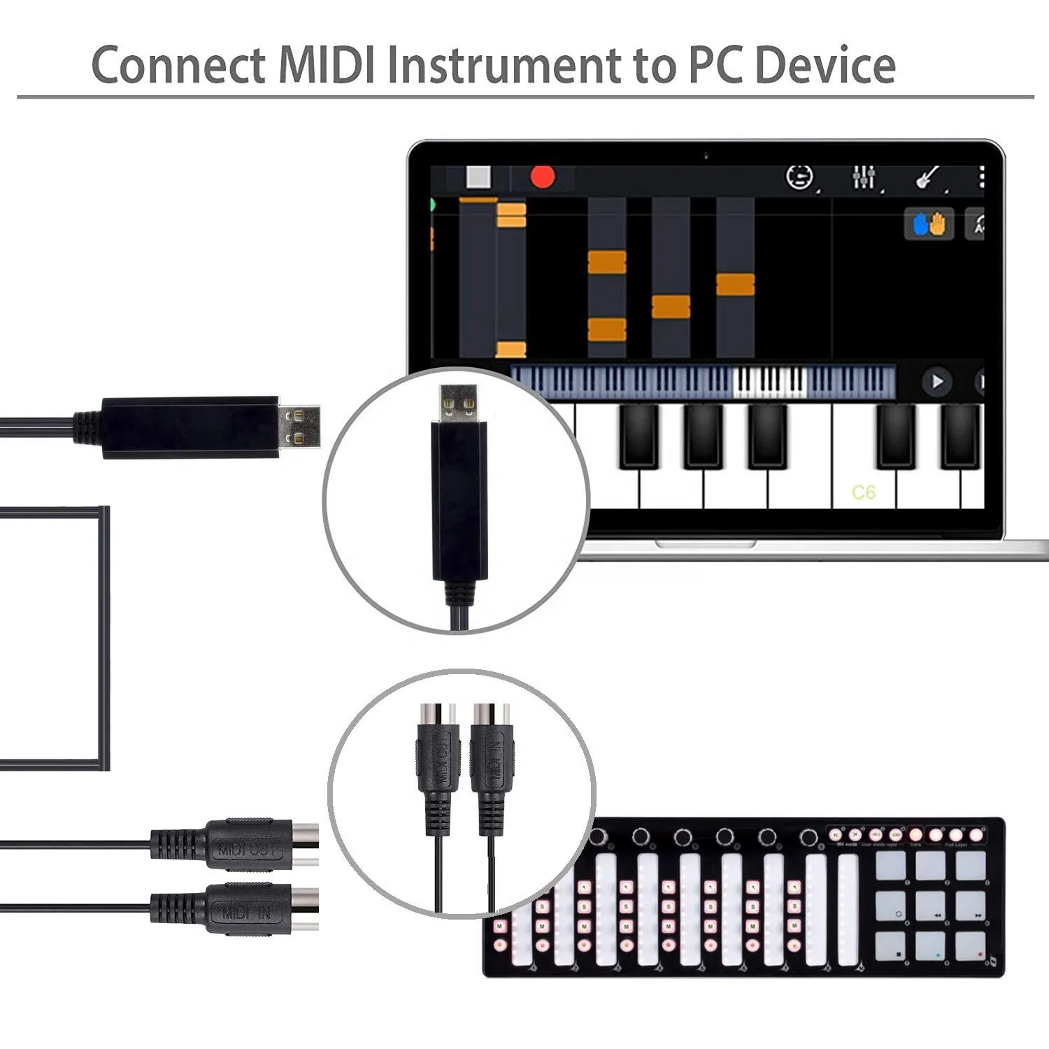 MIDI CABLE-1.8M-005_