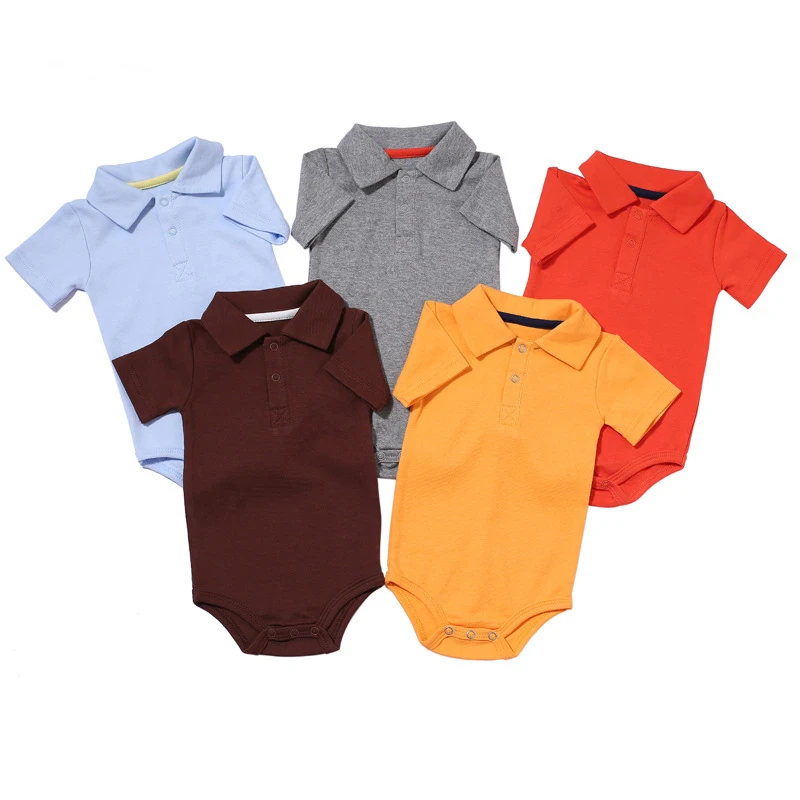 baby polo romper