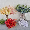 Factory Direct Selling Simulated Money Leaf Copper Money Leaf Bundle Wedding Flower Arrangement with Grass Eucalyptus