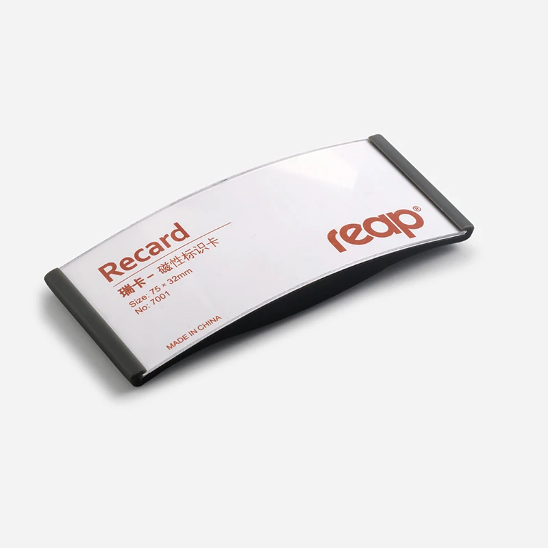 Reap Reusable Business Name Badge,Colorful Changeable Staff Name Badge