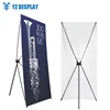 Advertising Digital Shape X-Frame Showroom 60*160Cm X Stand Customized Banner