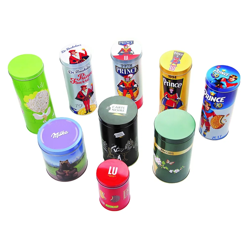 Wholesale Round Metal Airtight Storage Packaging Tea Canisters Tin Can Buy Tea Can,Metal Tin