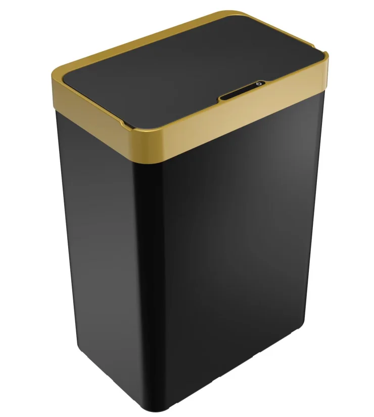 19 Gallon 3 Opening Modes Bathroom Smart Motion Sensor Trash Can For ...