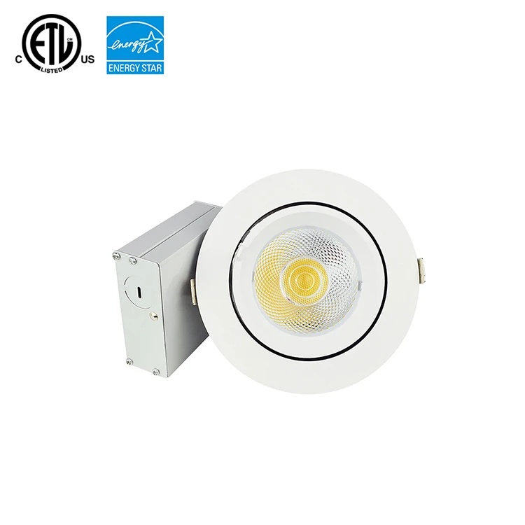 4inch led pot light gimbal trim Led Downlight Ceiling Recessed  Round downlight Luminous Smart