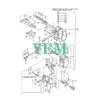 3TNE74 O-RING 1A S-28.0 24341-000280 For Yanmar 3TNE74-G2A01 Engine