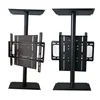 360 degree rotating TV cabinet bracket Rotating TV background wall l shaped TV stand