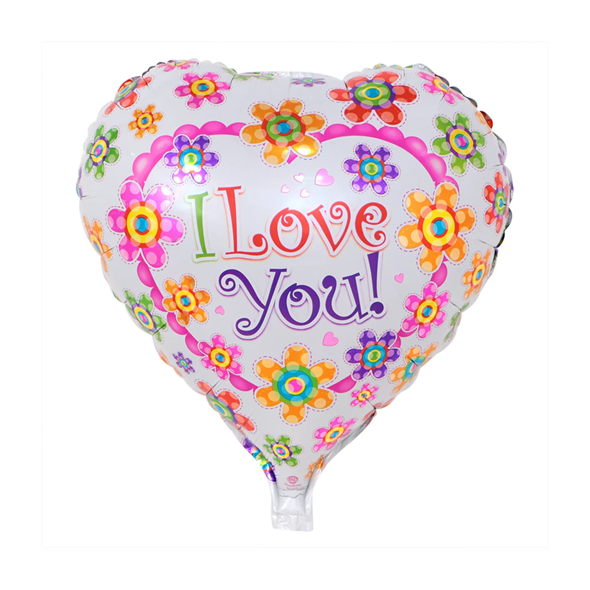 18 Inch Heart Shape Happy Wedding Decorations I Love You Foil Balloons