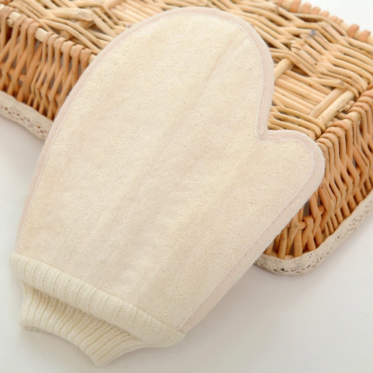 Natural Eco Friendly Exfoliation Pad Shower Lufa Gloves Loofa Loofah