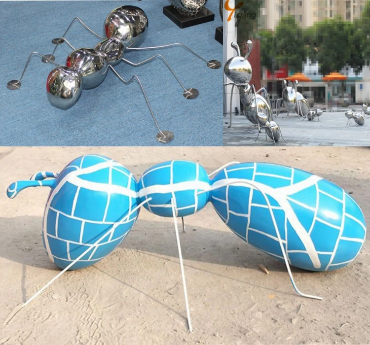 Spray Paint Gold Metal Flower Vase Italy Iron Vase Set Home Decoration