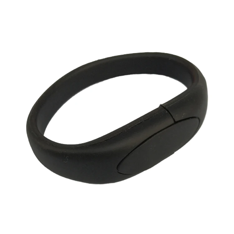 Custom Logo Silicone Bracelet Memory Stick Usb Bracelet 2.0 64GB 32GB 16GB 4GB 2GB 8GB Flash Drive Pen Drive - ANKUX.COM