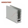 Terrace u channel glass balustrade fixing aluminum stair railing