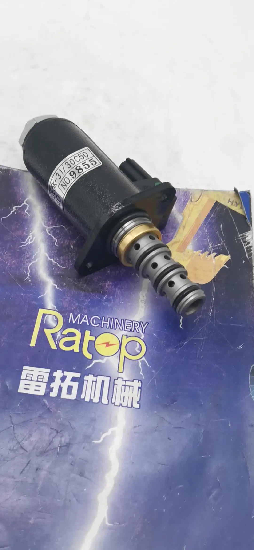 60081917 KDRDE5K-31 Proportional Solenoid Valve 24V for SY215