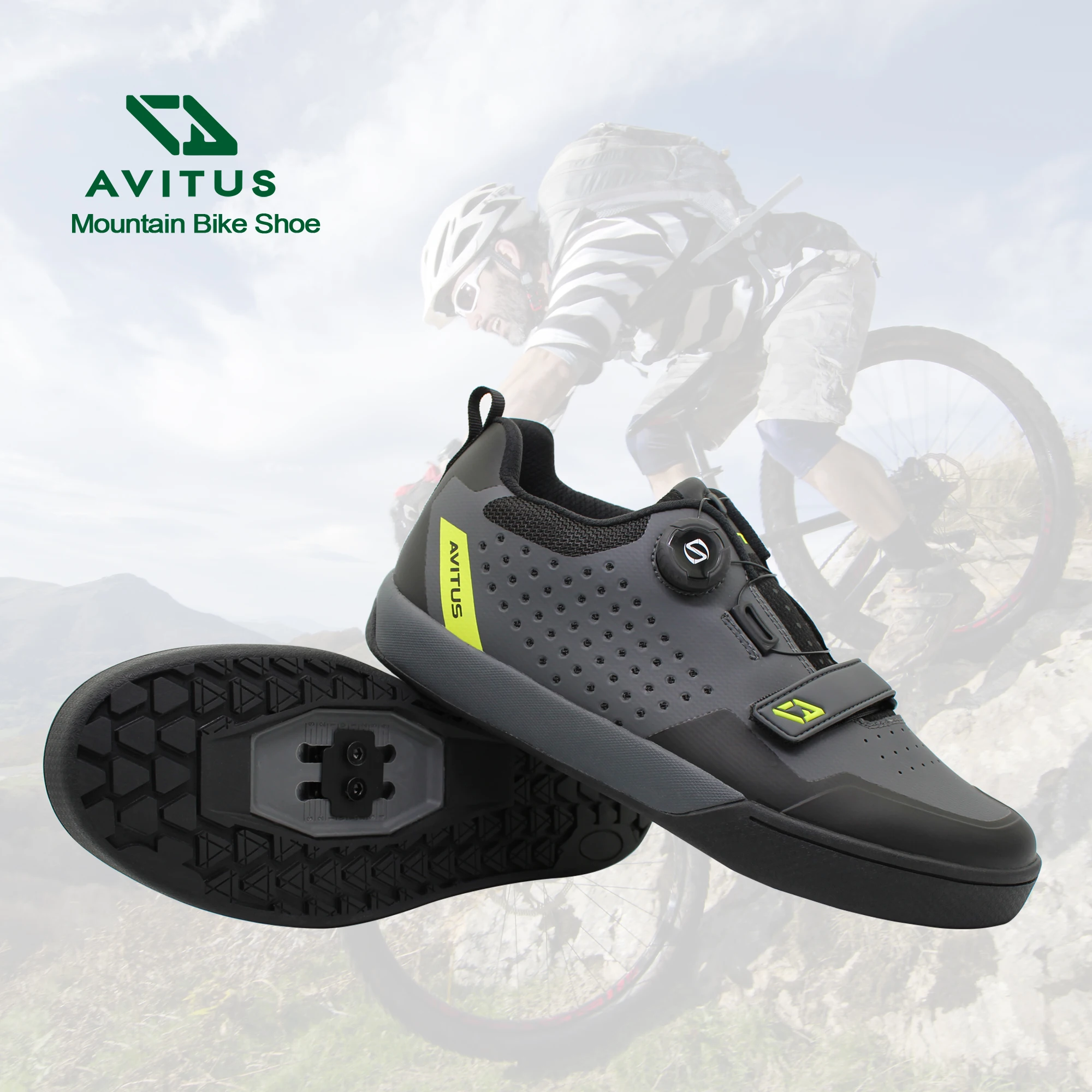 Avitus Best Gravel Mountain Bike Shoes For Cycling Bike Clipless