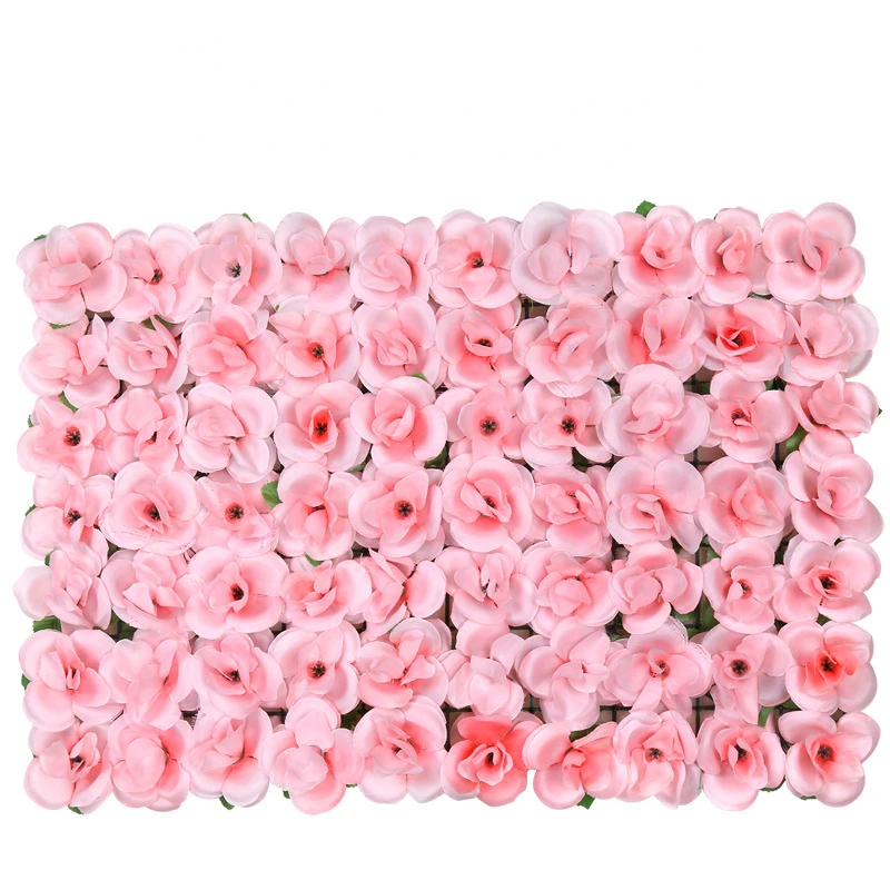 Artificial Flowers Wall Panel Best Sell 3d/5d Customized Multicolor Hotel Wedding Event