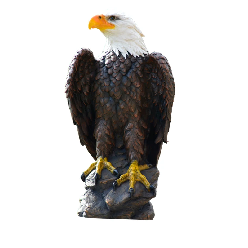 24inch Outdoor Hand Painted Resin Eagle Statue Buy Eagle Statue,Resin