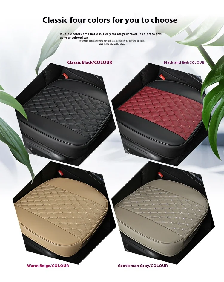 Amazon Wish Hot Selling All Seasons Universal Car Seat Cover with Full Backrest Surround Car Seat Cover manufacture