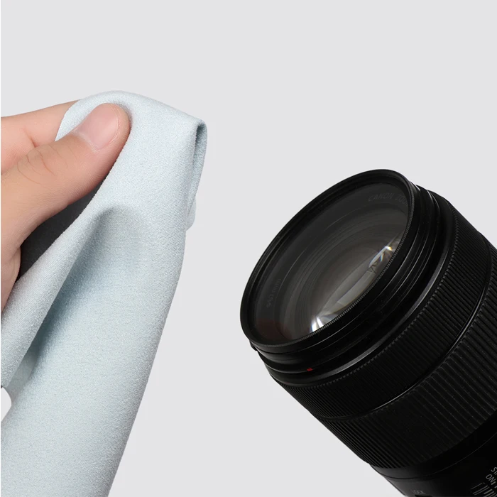 objetivo 20 x 20 cm Paño de limpieza de microfibra para cámara pantalla y paño de limpieza de gafas Lens-Aid 