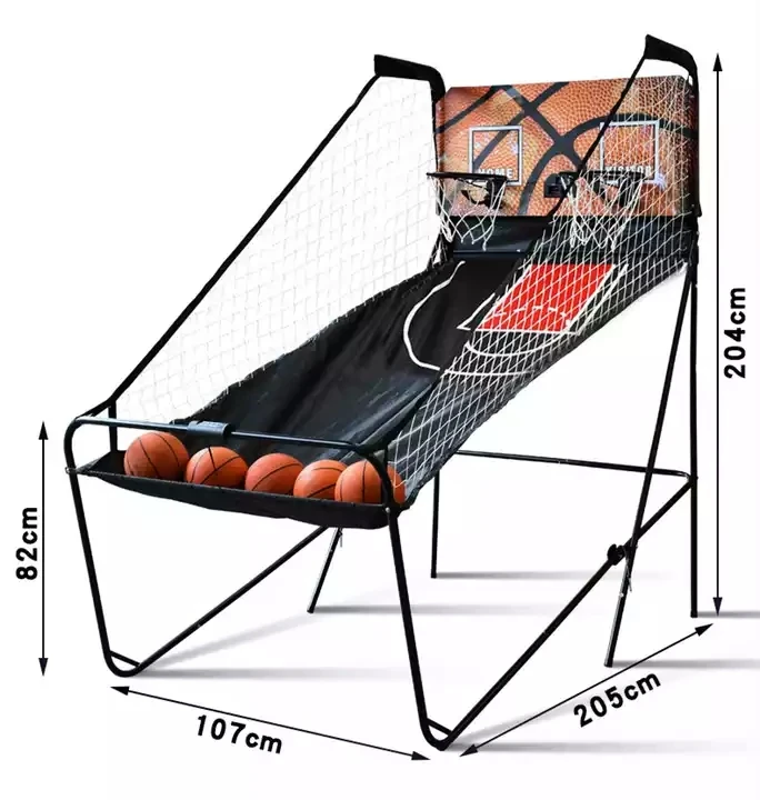 Custom Double Shooting Basketball Arcade Game Machines Street