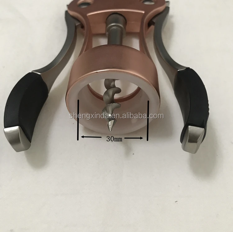 Promotional Rose Gold Wine Corkscrew And Stopper Gift Set Wedding Gift Wine Opener Set Buy