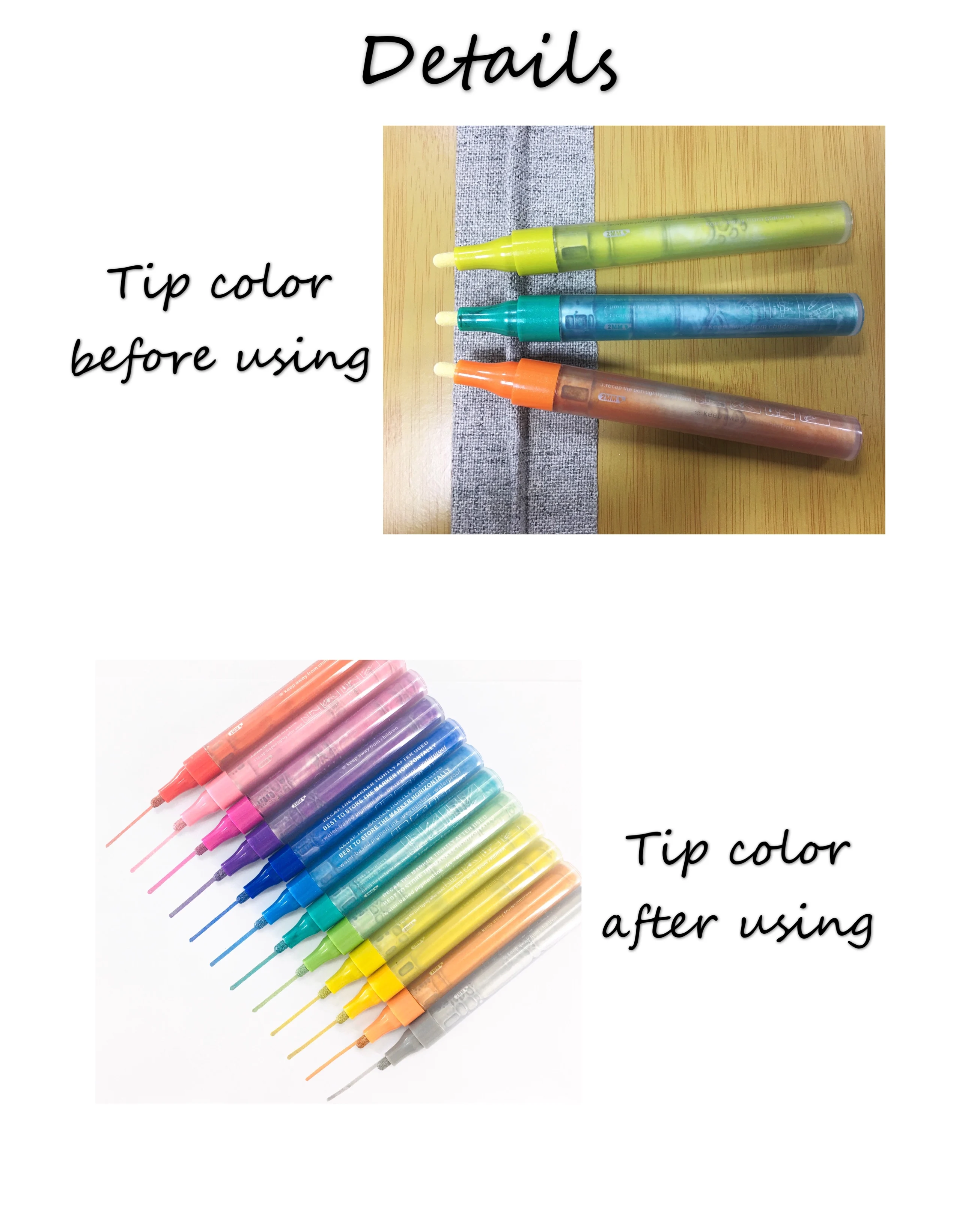 12/18/24/28 Colours Water Based Odourless 23mm Acrylic Graffiti Paint