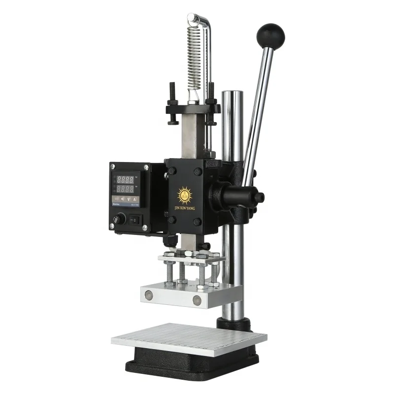 
JINXINYANG leather pvc logo Hot Foil Stamping Machine 