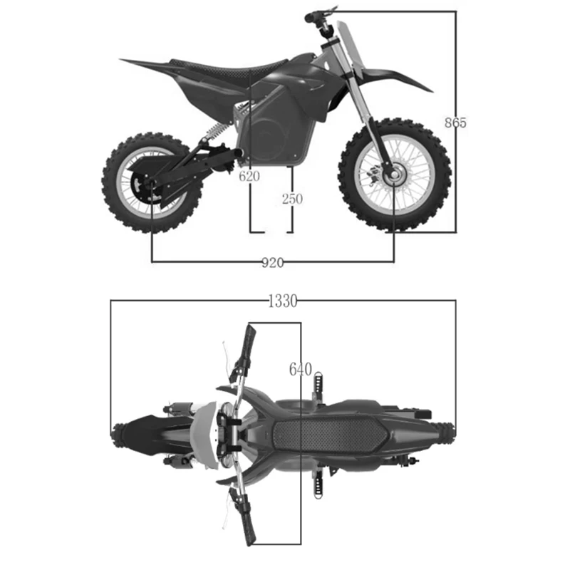 2023 36V 1000W摩托越野越野坑自行车强力电动踏板车电动越野车 (EDB10)| Alibaba.com