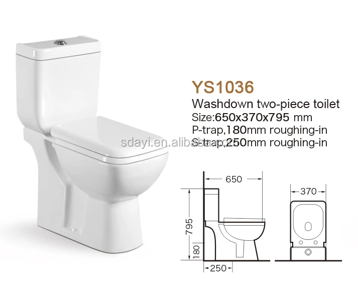 Ceramic Bathroom Two Piece Wc Toilet Cheap Price Of Malaysia All Brand