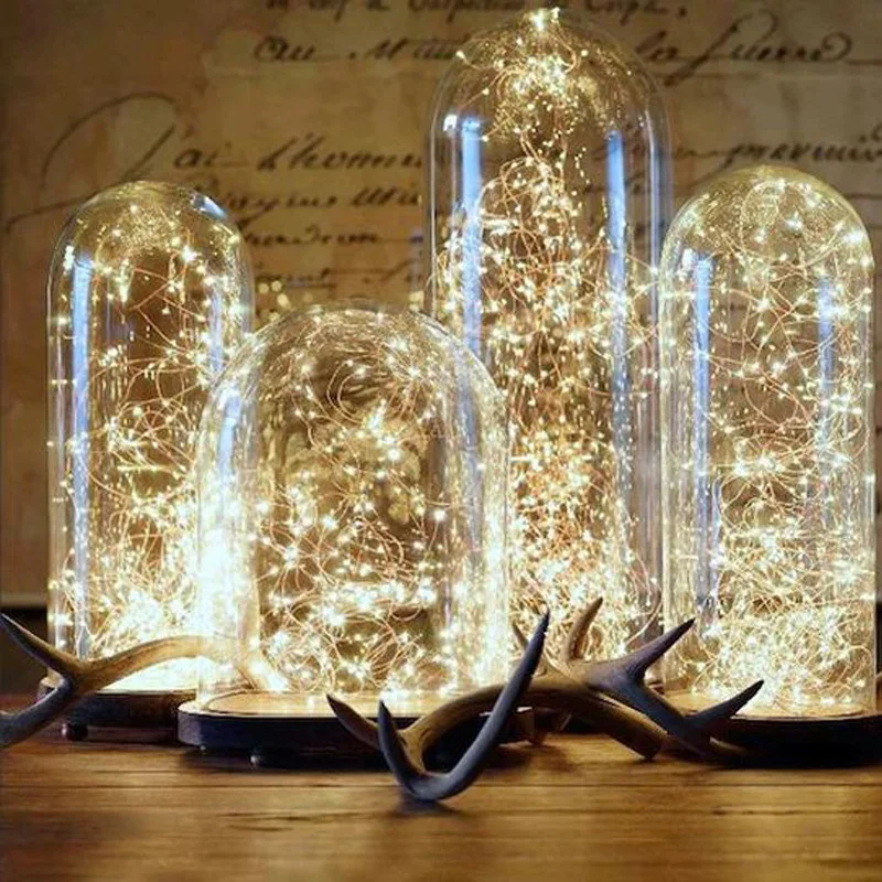 Decorations Home 2020 New Year Garland Fairy String Light for Ornaments Christmas Tree Decoration Kerst.