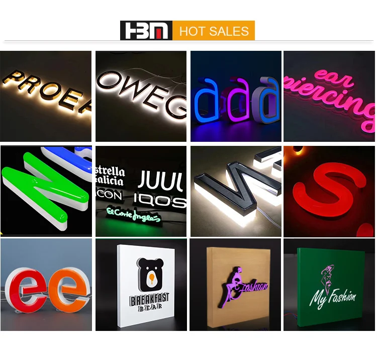 Only Customize orders  Details about   New Led  sign  Channel Letter  16'' 