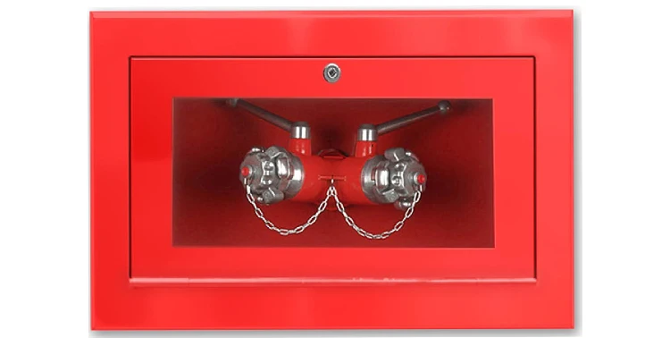 DN45 Siamese Fork Fire Fighting Aluminum Water Divider