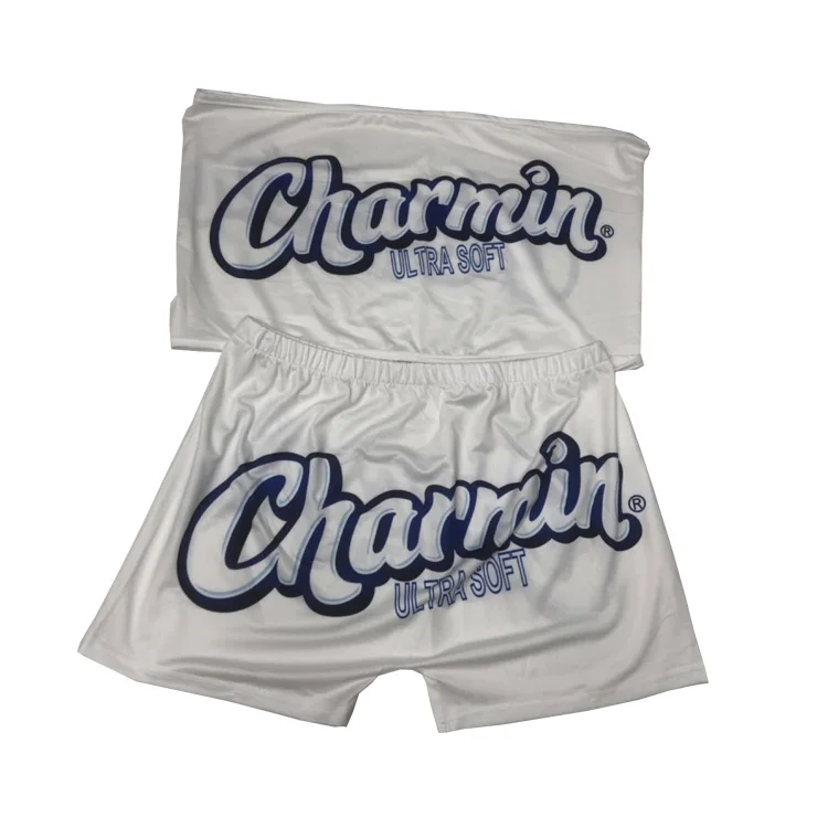 
China RTS High-End High-Quality Sexy Girl Milk Silk Fabric High Waist Pants Snack Shorts Set 