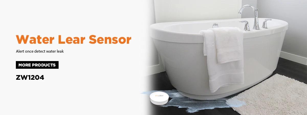 2020 Hot sale Intelligent Leak Water Detector Sensor Battery Supply Iot Zwave Water Leak Sensor For Home - ANKUX.COM