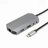 External Gigabit Ethernet Port 4K HD-MI Adapter USB C Hub