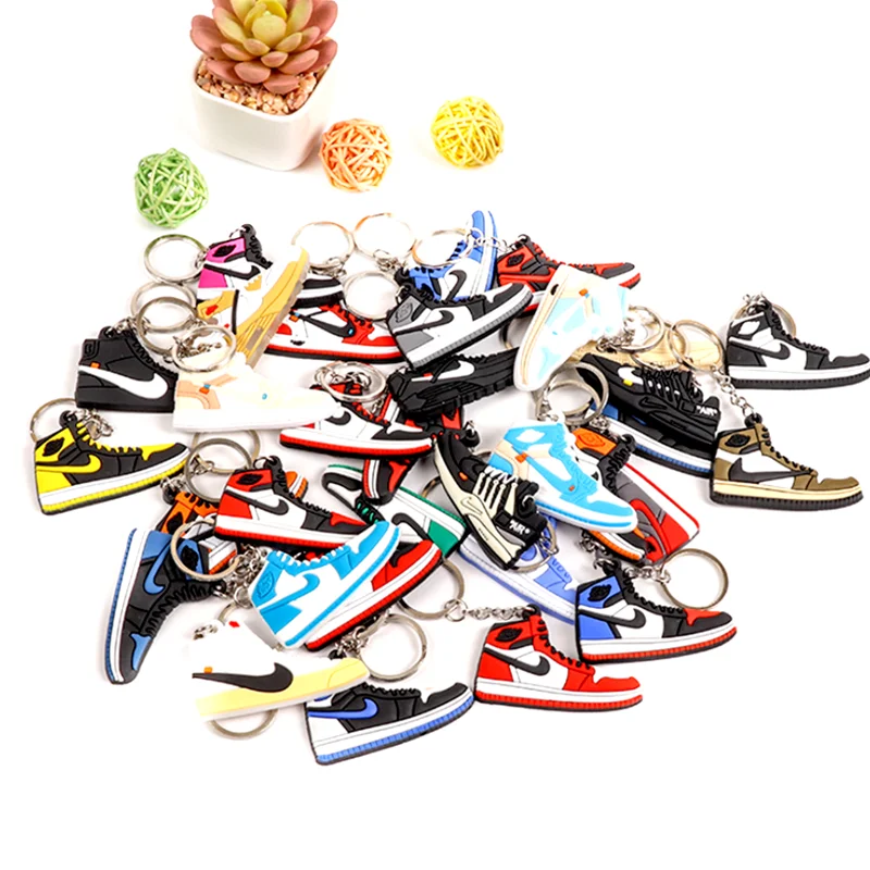 Mini Nike Aj Keychains Personalized Nba Basketball Shoe Key Chain