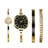 2019 Rose Gold IP Plating Bracelet Watch Set Women Shell dial with Custom Watch Gift Box