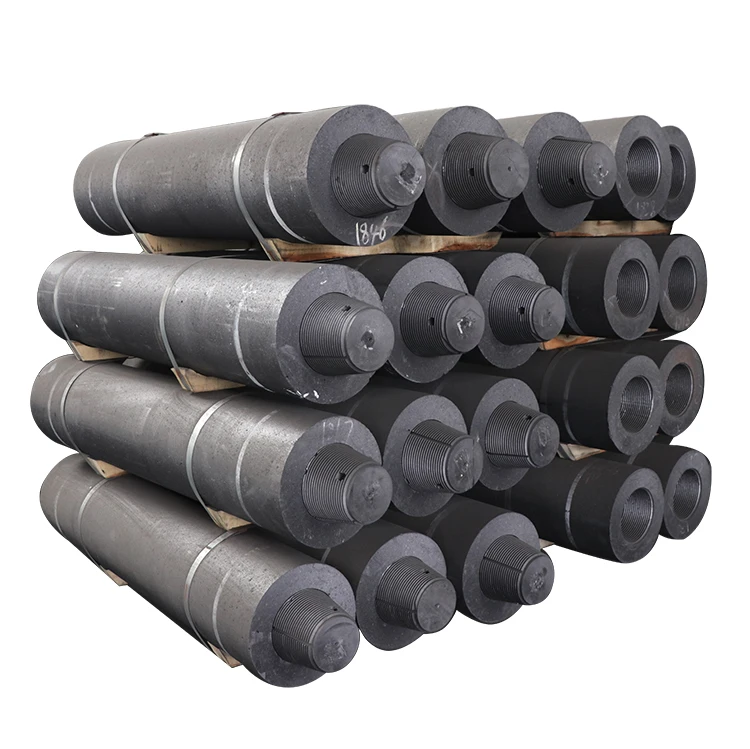 中国供应商钢包炉加热元件 hp 300 石墨电极